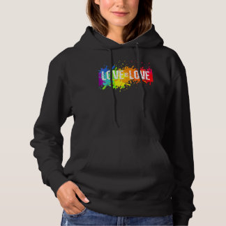 Unterstützung LGBB Liebe ist Liebe LGBT-Stolz Hoodie