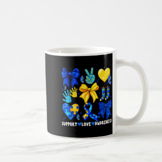 Unterstützung Liebe Bewusstsein 321 Down-Syndrom-T Kaffeetasse
