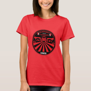 Unterstützung lokaler kanadischer Agrarerzeugnisse T-Shirt