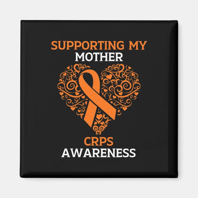 Unterstützung meiner Mutter Rsd Crps Sensibilisier Magnet (Vorne)