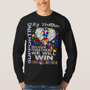 Unterstützung meines Bruderautismus T-Shirt