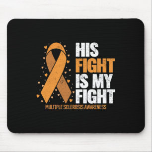 Unterstützung seines Kampfes gegen die Multiple Sk Mousepad