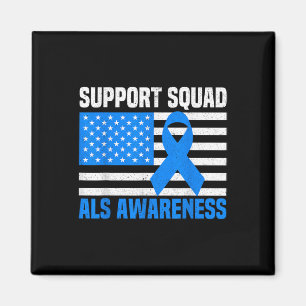 Unterstützung Squad als Awareness Montag US Americ Magnet