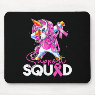 Unterstützung Squad Brustkrebs Bewusstsein rosa Ei Mousepad