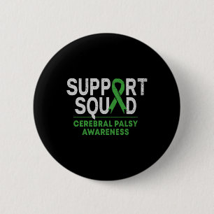 Unterstützung Squad Cerebral Palsy Sensibilisierun Button