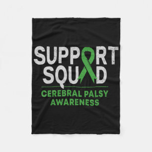 Unterstützung Squad Cerebral Palsy Sensibilisierun Fleecedecke