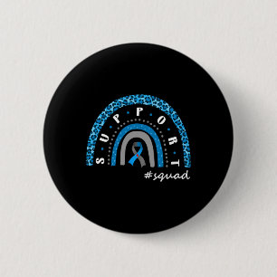 Unterstützung Squad Diabetes Rainbow T1d T2d Warri Button