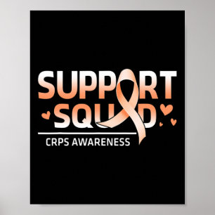 Unterstützung Squad Family Team Rsd Crps Sensibili Poster