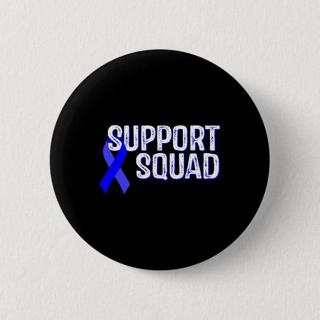 Unterstützung Squad Krieger Alopecia Areata Sensib Button (Vorderseite)