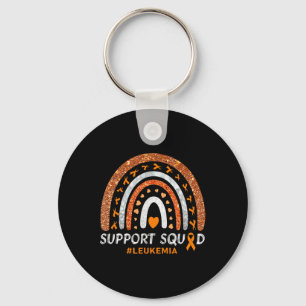 Unterstützung Squad Leukemia Bewusstsein Rainbow G Schlüsselanhänger