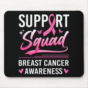 Unterstützung Squad Matching Family Breast Cancer Mousepad