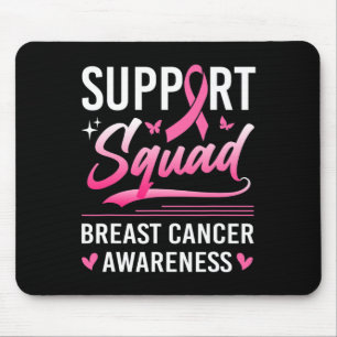 Unterstützung Squad Matching Family Breast Cancer  Mousepad