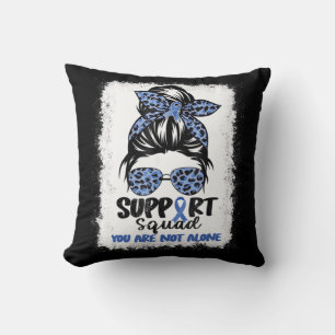 Unterstützung Squad Messy Bun Blue Warrior Ataxia Kissen