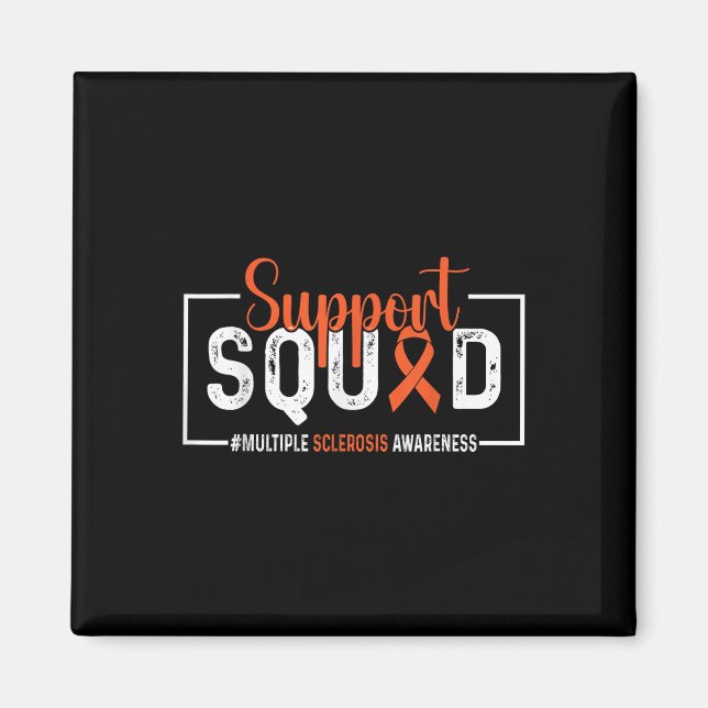 Unterstützung Squad Multiple Sklerose Awareness Fr Magnet (Vorne)