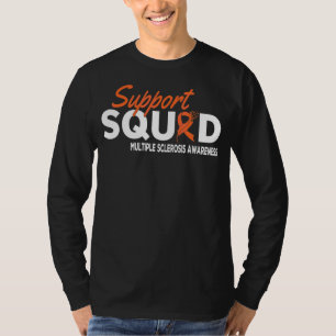 Unterstützung Squad Multiple Sklerose Bewusstsein T-Shirt