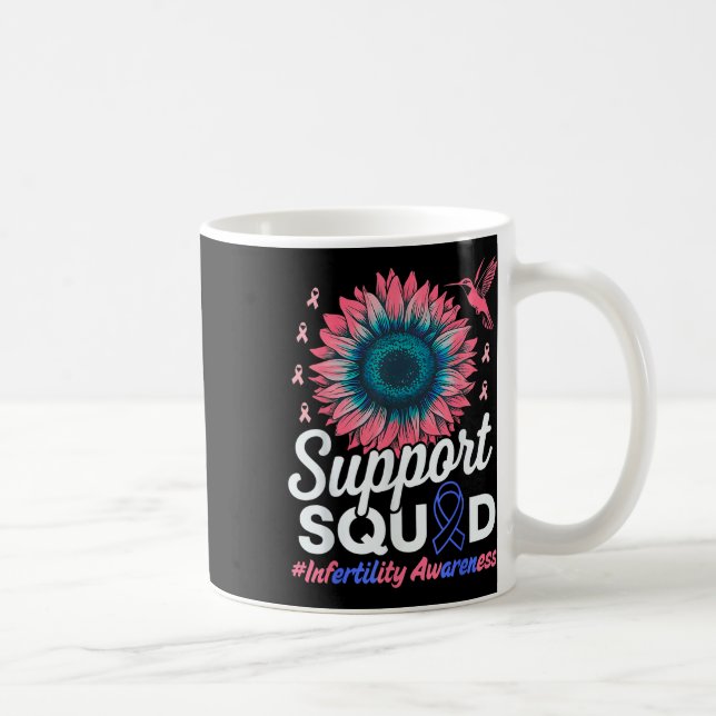 Unterstützung Squad Sunflower Warrior Unfruchtbark Kaffeetasse (Rechts)