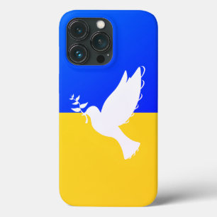 Unterstützung Ukraine iPhone Case Peace Dove - Fre
