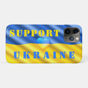 Unterstützung Ukraine iPhone Case ukrainische Flag