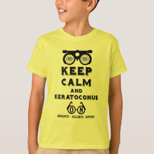 Unterstützung und Sensibilisierung für Keratokonus T-Shirt