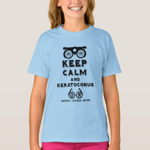 Unterstützung und Sensibilisierung für Keratokonus T-Shirt