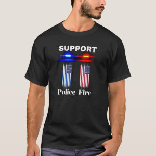Unterstützung unserer Polizei und Feuerwehr - 1. T-Shirt