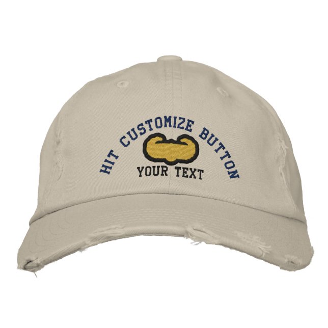 Unterstützung von Air Assault Bestickte Baseballkappe (Vorderseite)