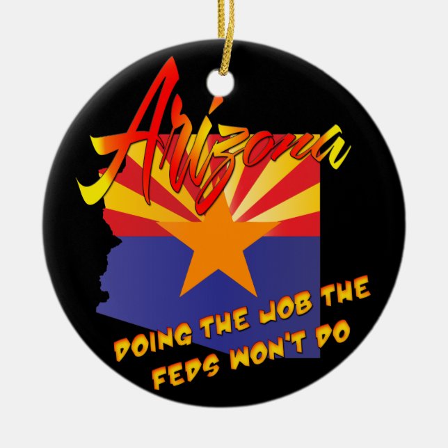Unterstützung von Arizona Ornament (Vorne)