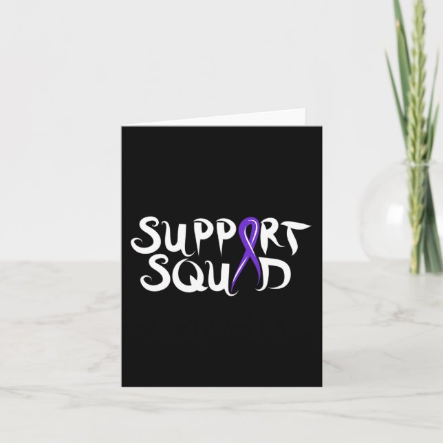 Unterstützung von Bauchspeicheldrüsenkrebs Karte (Vorderseite)