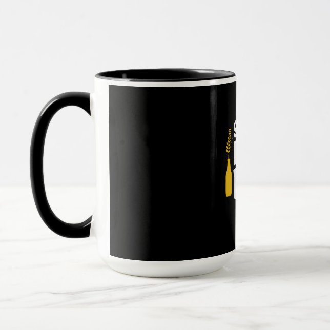 Unterstützung von Bier vor Ort Tasse (Links)