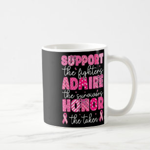 Unterstützung von Brustkrebs Admire Ehrenkrebs A Kaffeetasse