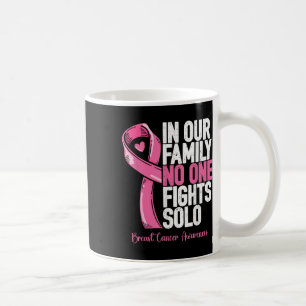 Unterstützung von Brustkrebs Familie Frauen Brustk Kaffeetasse