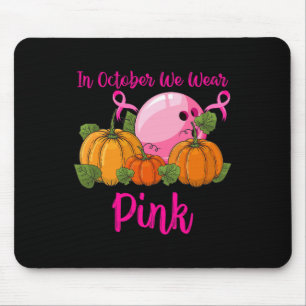 Unterstützung von Brustkrebs im Oktober tragen wir Mousepad
