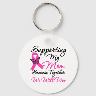 Unterstützung von Brustkrebs (Mama) Schlüsselanhänger