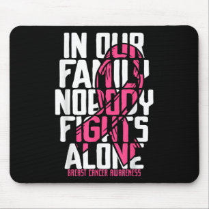 Unterstützung von Brustkrebs rosa Brustkrebs Mousepad