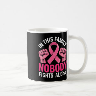 Unterstützung von Brustkrebs rosa Ribbon Brustkreb Kaffeetasse