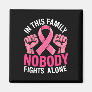 Unterstützung von Brustkrebs rosa Ribbon Brustkreb Magnet