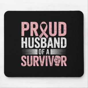 Unterstützung von Brustkrebs rosa Ribbon Brustkreb Mousepad