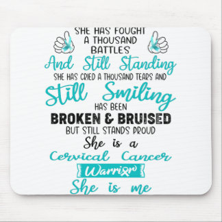 Unterstützung von Geschenken für den zervikalen Kr Mousepad