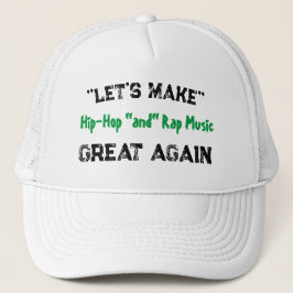 Unterstützung von Jugendmusik- und Kunstprogrammen Truckerkappe