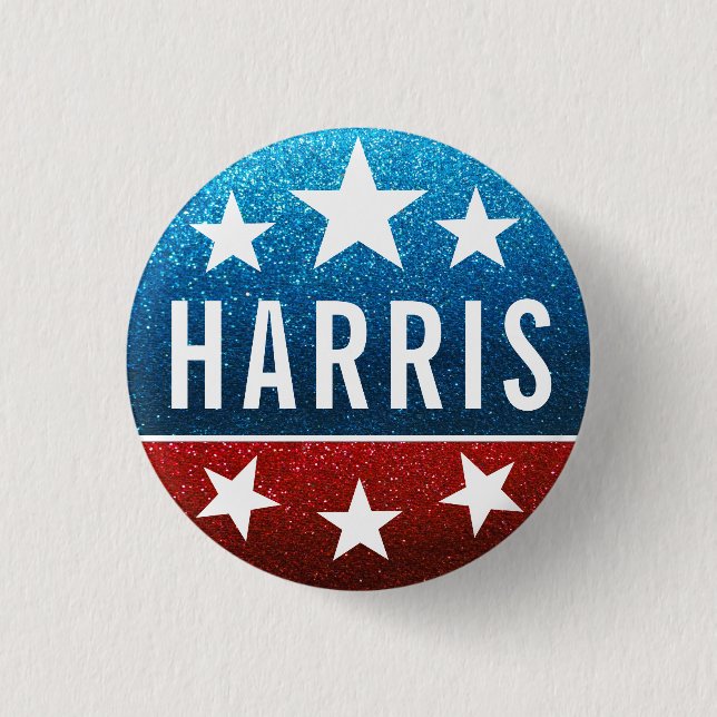 Unterstützung von Kamala Harris 2024 Progress and  Button (Vorderseite)