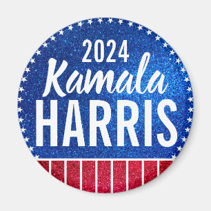 Unterstützung von Kamala Harris 2024 Progress and Magnet