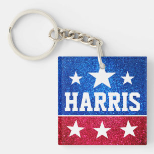 Unterstützung von Kamala Harris 2024 Progress and  Schlüsselanhänger
