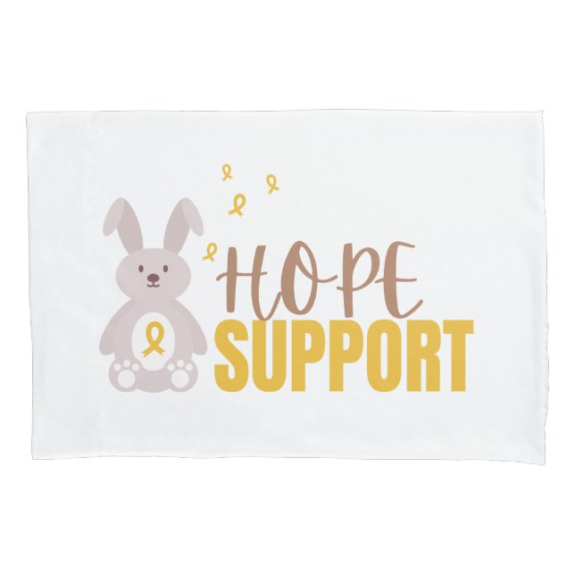 Unterstützung von Kinderkribbeln Pillowcase Kissenbezug (Vorderseite)