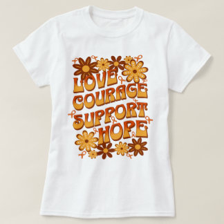 Unterstützung von Lieben Hoffnung Leukämie Unterst T-Shirt
