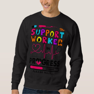 Unterstützung von Mitarbeitern in der laufenden Kr Sweatshirt