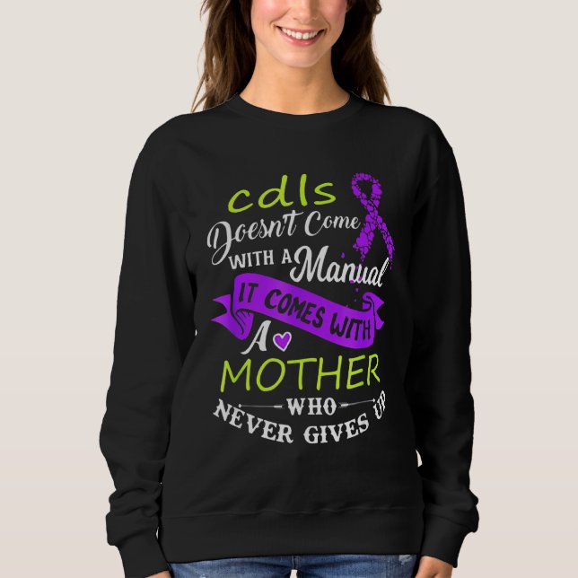 Unterstützung von Müttern mit Cornelia de Lange Sweatshirt (Vorderseite)