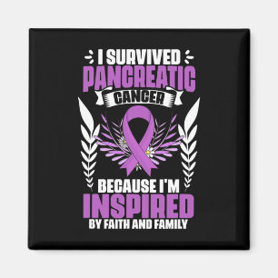Unterstützung von Pankreas Survivor Pankreaskrebs Magnet