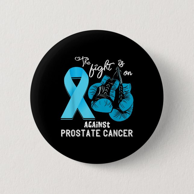 Unterstützung von Prostatakrebs-Prostatakrebs Button (Vorderseite)