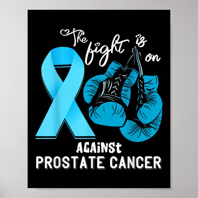 Unterstützung von Prostatakrebs-Prostatakrebs Poster (Vorne)