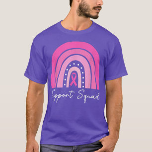 Unterstützung von Regenbogen Squad rosa Ribbon Bru T-Shirt